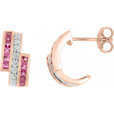 OR Rose 750 ml Diamants et Rubis