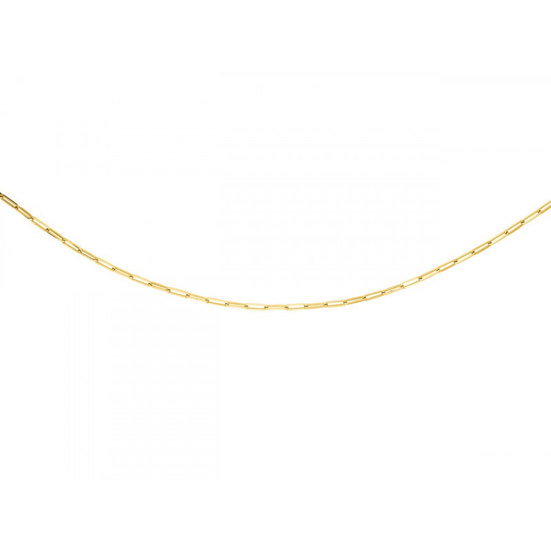 Collier OR Jaune 750 ml Maille Rectangles