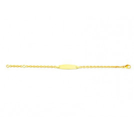 Bracelet Identité bébé OR Jaune 750 ml