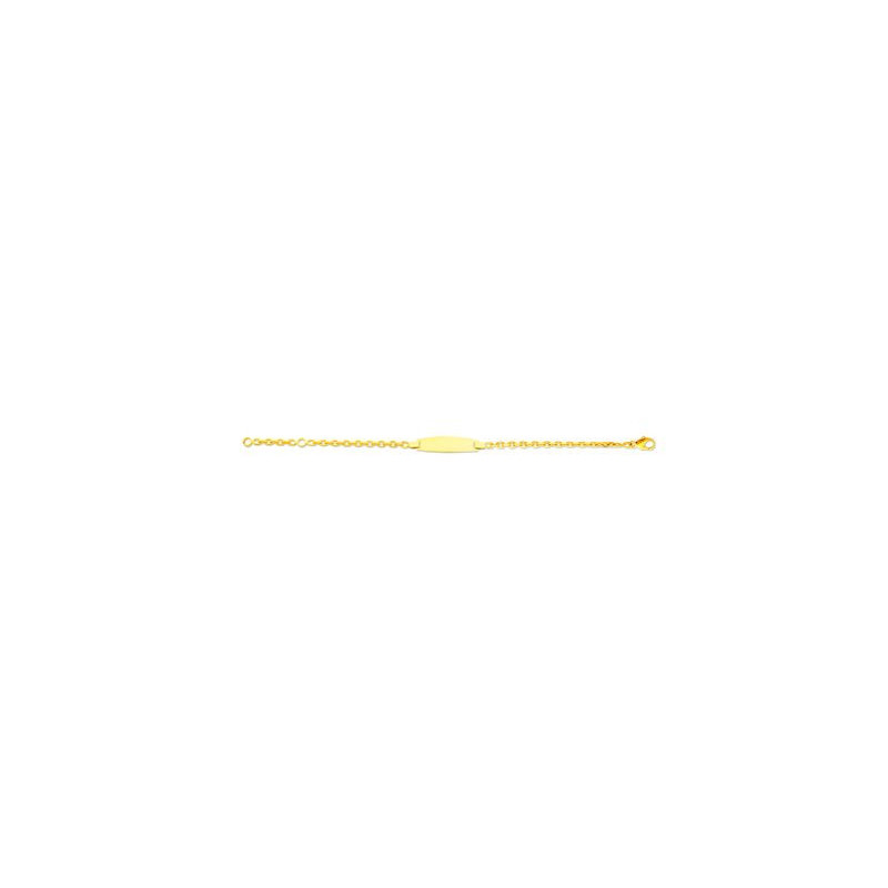 Bracelet Identité bébé OR Jaune 750 ml