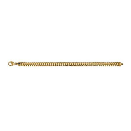 Bracelet OR Jaune 750 ml Maille anglaise