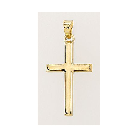 Pendentif Croix OR Jaune 750 ml