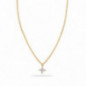 Collier OR Jaune 750 ml Diamants