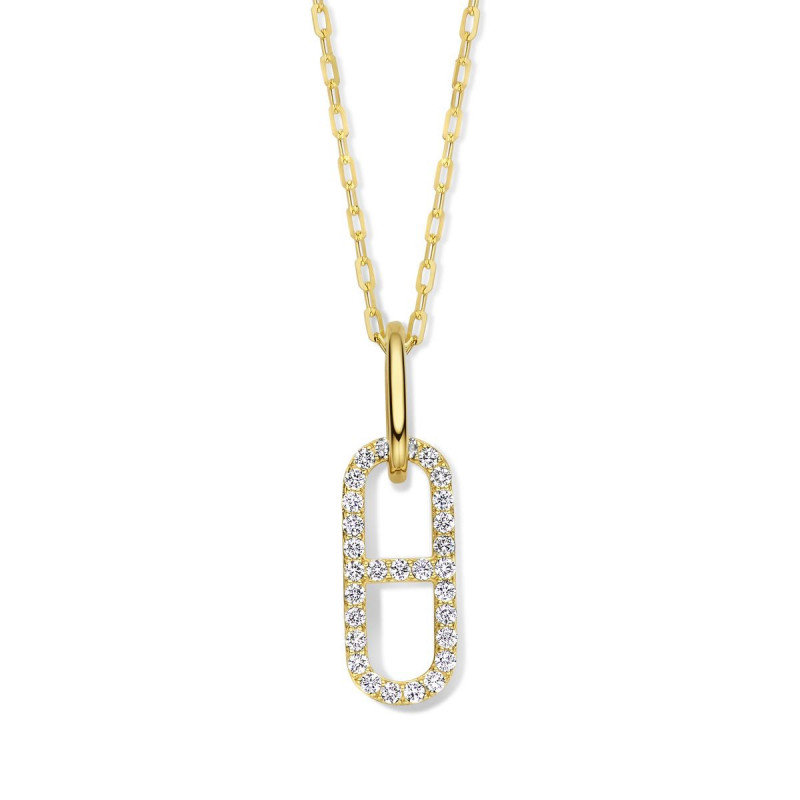 Pendentif OR Jaune 750 ml Diamants
