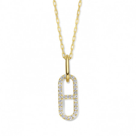 Pendentif OR Jaune 750 ml Diamants