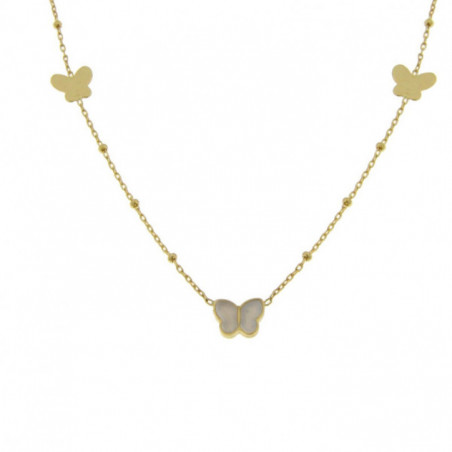 Collier OR Jaune 750 ml Papillons