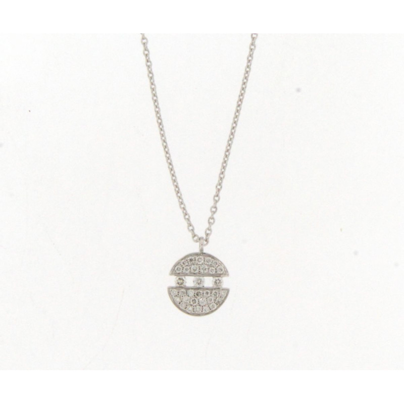 Collier OR Blanc 750 ml Diamants