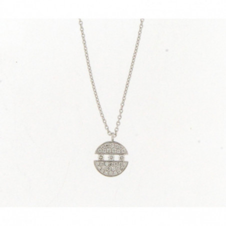 Collier OR Blanc 750 ml Diamants