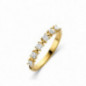 Bague OR Jaune 750 ml Diamants