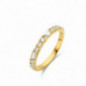 Bague style alliance OR Jaune 750 ml Diamants