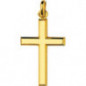 Pendentif OR Jaune 750 ml Croix