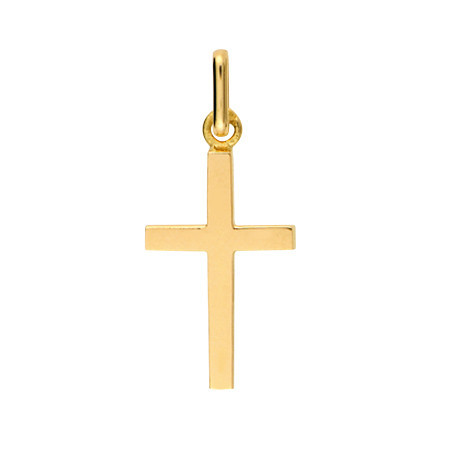 Pendentif OR Jaune 750 ml Croix