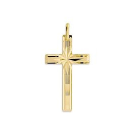 Pendentif Croix OR Jaune 750 ml