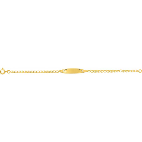Bracelet Identité bébé OR Jaune 750 ml