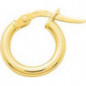 Boucles d'oreilles Créoles OR Jaune 750 ml