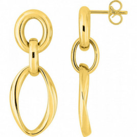 Boucles d'oreilles OR Jaune 750 ml