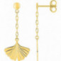 Boucles d'oreilles OR Jaune 750 ml