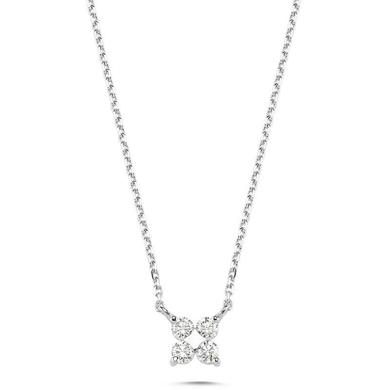 Collier OR Blanc 750 ml Diamants
