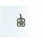 Pendentif OR Blanc 750 ml Diamants
