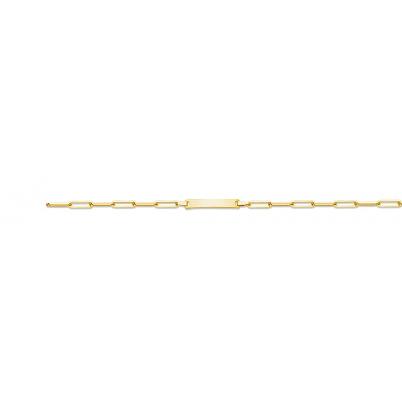 Bracelet Identité Bébé OR Jaune 750 ml