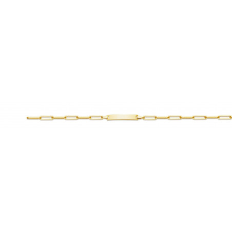 Bracelet Identité Bébé OR Jaune 750 ml