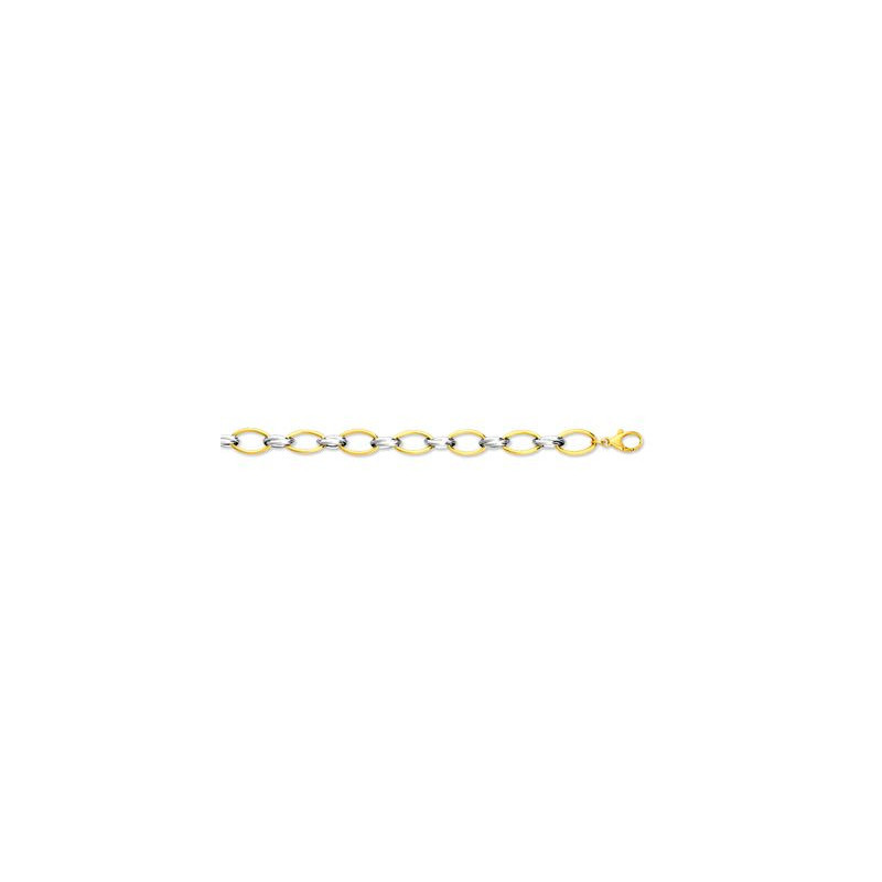 Bracelet OR Jaune & Blanc 750 ml Bracelet OR Jaune & Blanc 750 ml