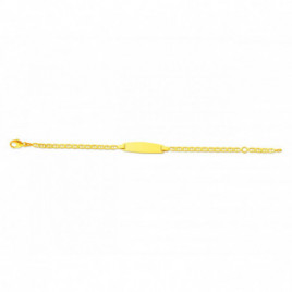 Bracelet Identité bébé OR Jaune 750 ml