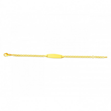 Bracelet Identité bébé OR Jaune 750 ml