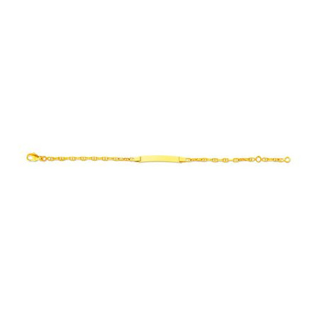 Bracelet Identité bébé OR Jaune 750 ml