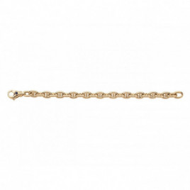 Bracelet OR Jaune 750 ml maille MARINE