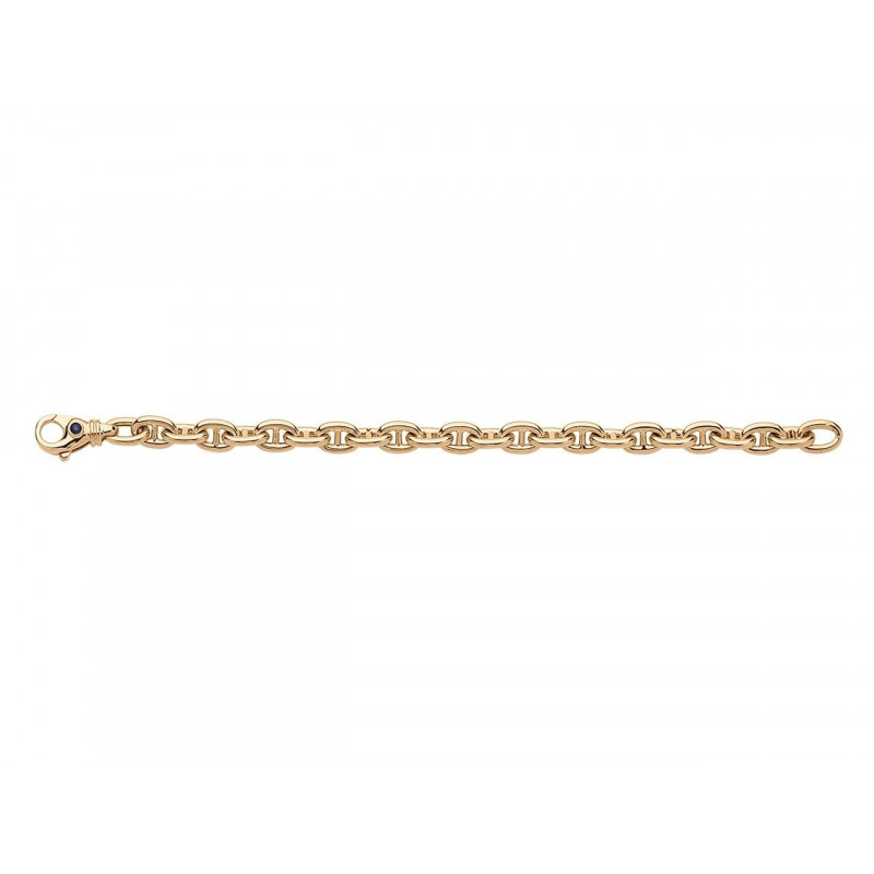 Bracelet OR Jaune 750 ml maille MARINE