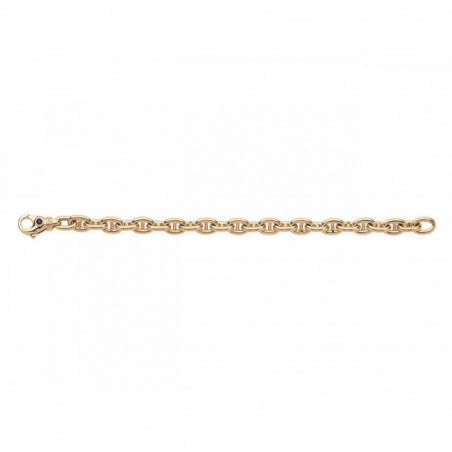 Bracelet OR Jaune 750 ml maille MARINE