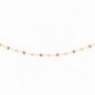 Collier OR Jaune 750 ml Boules rouges Collier OR Jaune 750 ml Boules rouges