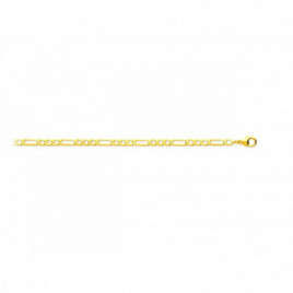 Bracelet OR Jaune 750 ml Maille Alternée