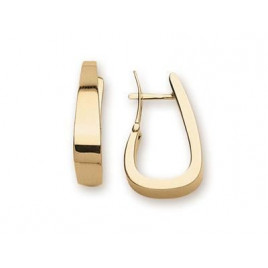 Boucles d'oreilles Créoles OR Jaune 750 ml