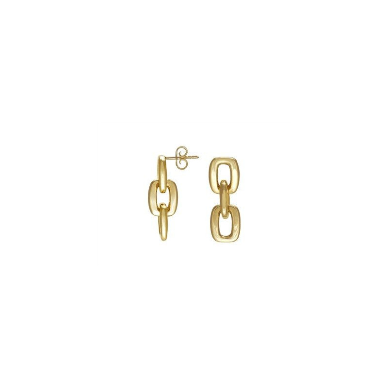 Boucles d'oreilles OR Jaune 750 ml