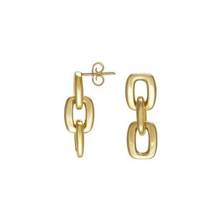 Boucles d'oreilles OR Jaune 750 ml