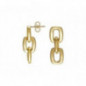Boucles d'oreilles OR Jaune 750 ml