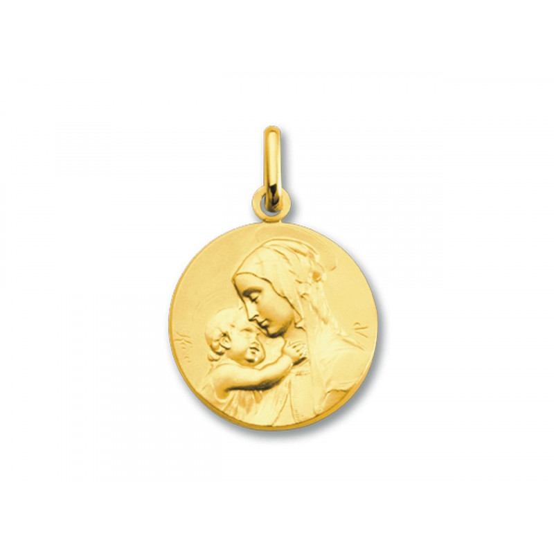 Médaille Vierge à l'Enfant OR Jaune 750 ml Médaille Vierge à l'Enfant OR Jaune 750 ml