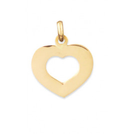 Pendentif OR Jaune 750 ml Cœur