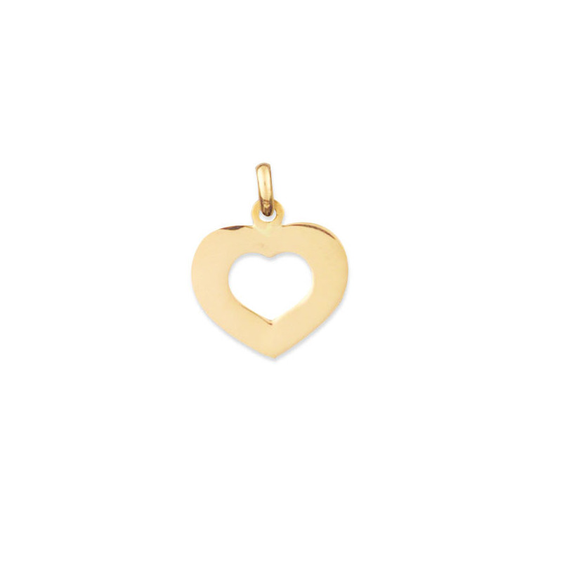Pendentif OR Jaune 750 ml Cœur Pendentif OR Jaune 750 ml Cœur