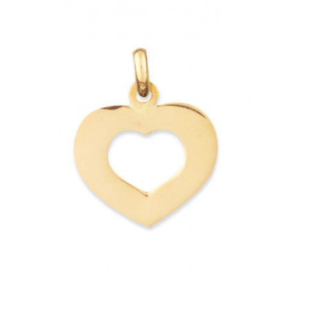 Pendentif OR Jaune 750 ml Cœur