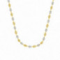 Collier OR Blanc & Jaune 750 ml grains de café