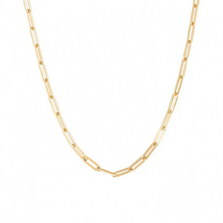 Collier OR Jaune 750 ml Maille rectangle
