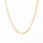 Collier OR Jaune 750 ml Maille rectangle