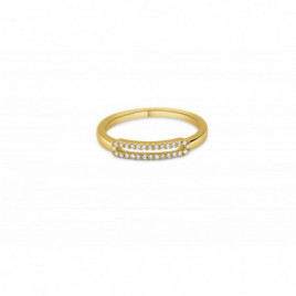 Bague OR Jaune 750 ml Diamants