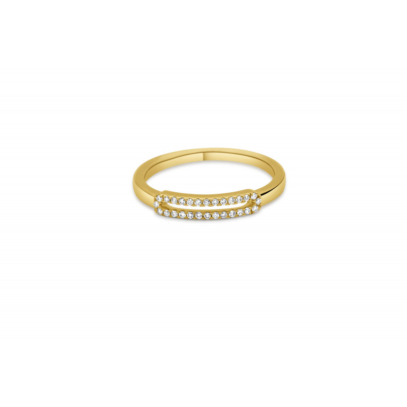 Bague OR Jaune 750 ml Diamants Bague OR Jaune 750 ml Diamants