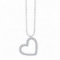 Collier OR Blanc 750 ml Diamants