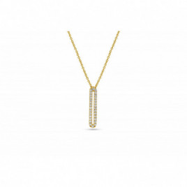 Collier OR Jaune 750 ml Diamants
