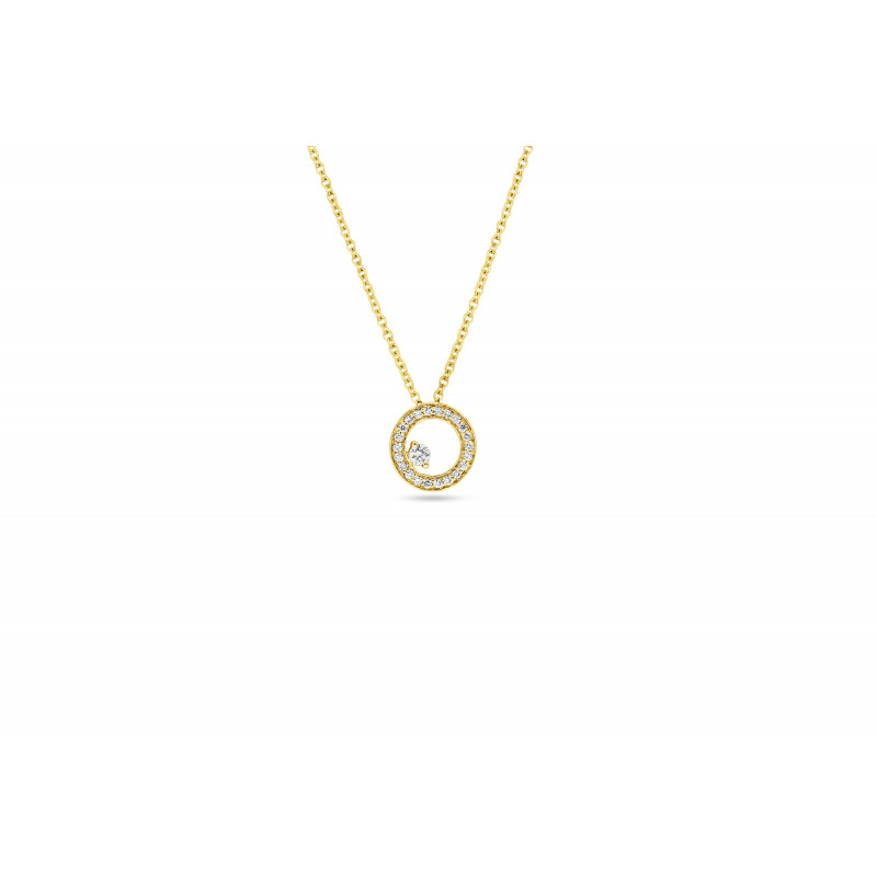 Collier OR Jaune 750 ml Diamants Collier OR Jaune 750 ml Diamants